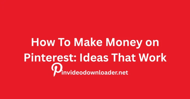 Make Money on Pinterest